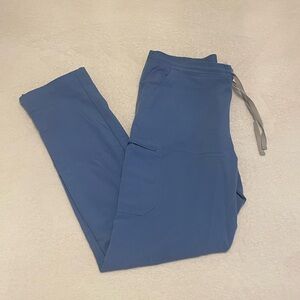 FIGS Ceil Blue Cargo Scrub Pants
